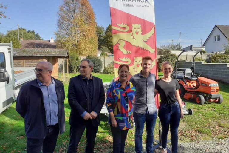 Lire la suite à propos de l’article Près de Flers, Gérault Pradal a reçu une aide de la région pour démarrer son activité