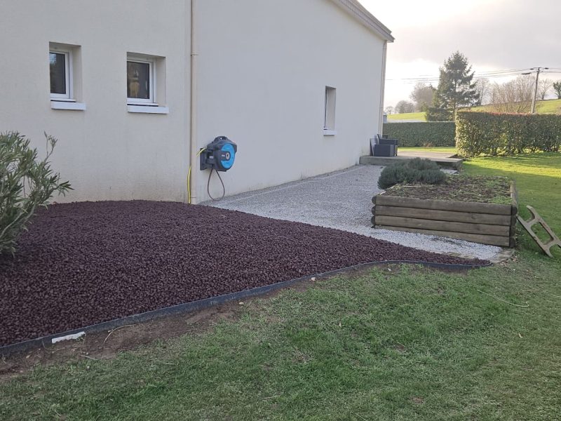 Aménagement paysager près de sourdeval